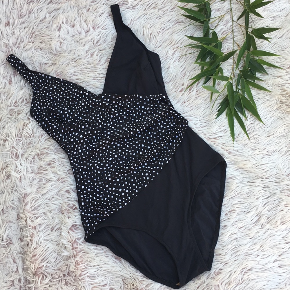 ▪️VTG SIRENA abstract print bathing suit